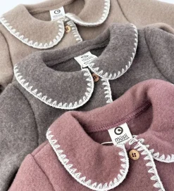 Køredragt - Uldfleece - Brown Melange|Müsli Sale