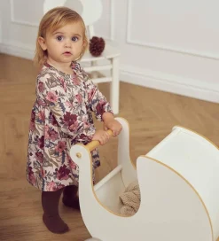 Strømpebukser - Lace - Bark|Müsli Sale