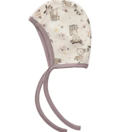 Babyhjelm - Uld - NbfWillit - Lilac Ash/AOP|Name It New