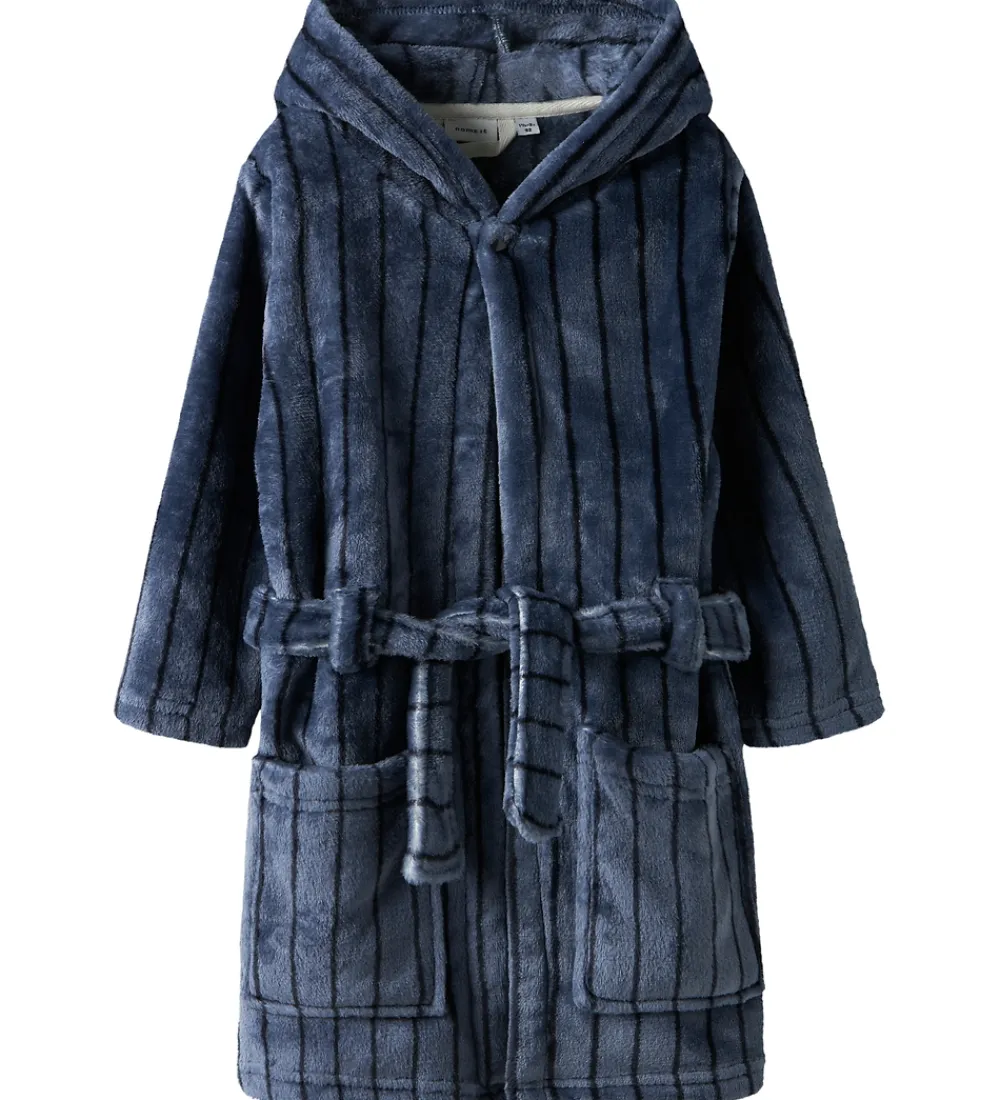 Badekåbe - Velour - NmmRacer - Flint Stone|Name It Hot