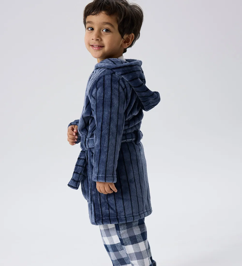 Badekåbe - Velour - NmmRacer - Flint Stone|Name It Hot