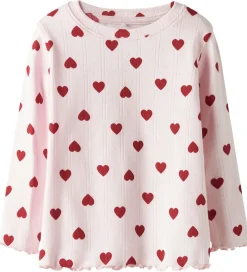 Bluse - Hulmønster - NmfRusla - Mauve Morn m. Print|Name It New