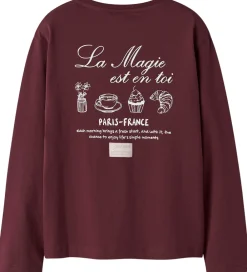 Bluse - NkfRaris - Burgundy|Name It