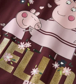 Bluse - NmfOra - Gurli Gris - Burgundy|Name It New