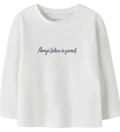 Bluse - NmfRearaja - Bright White|Name It Discount