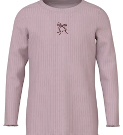 Bluse - NmfVemma - Keepsake Lilac/Bow Embroidery|Name It New