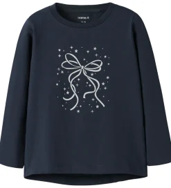 Bluse - NmfViparty - Navy Blazer/Stars Bow|Name It Clearance