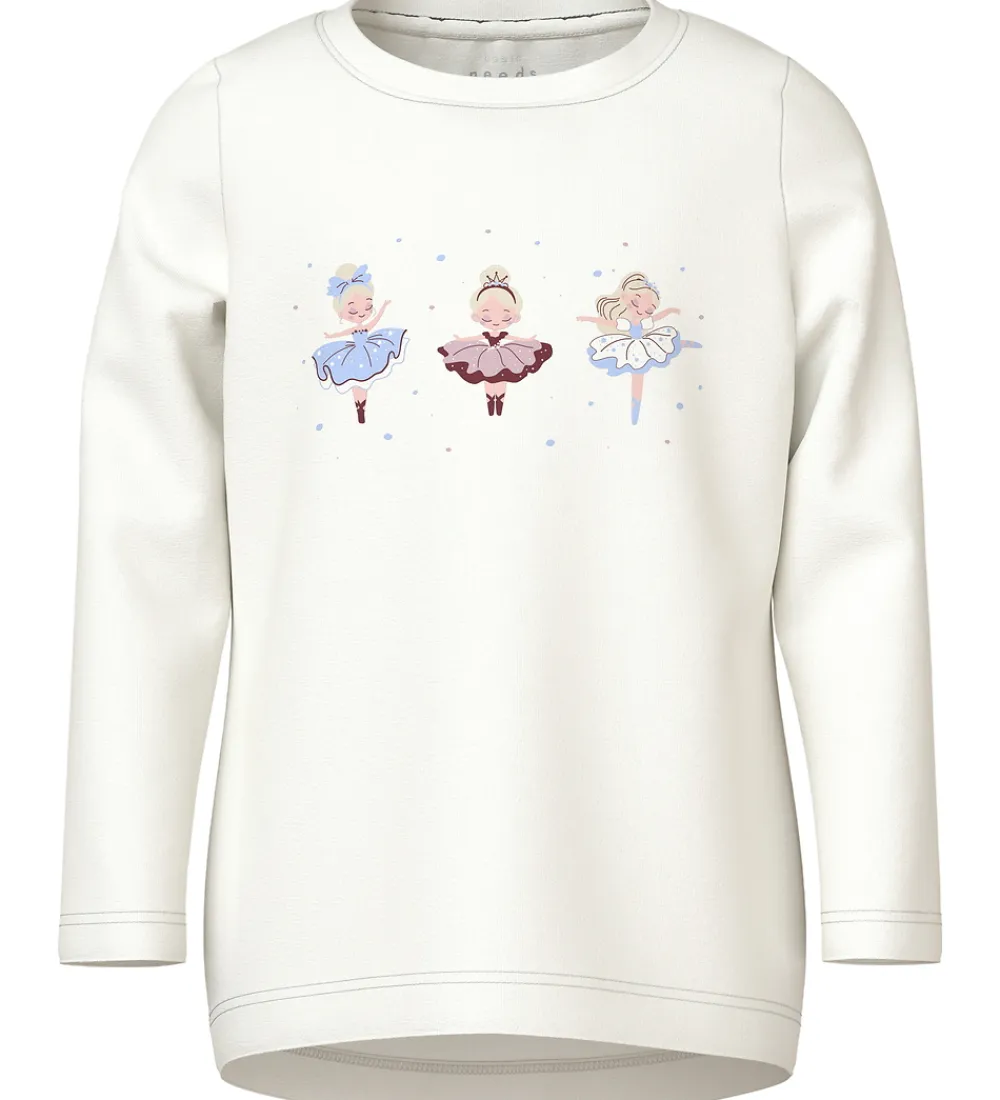 Bluse - 2-pak - NmfVix - Cloud Dancer/Keepsake Lilac Par|Name It Best