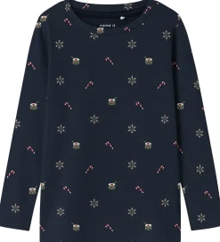 Bluse - Rib - NmnRoko - Navy Blazer|Name It