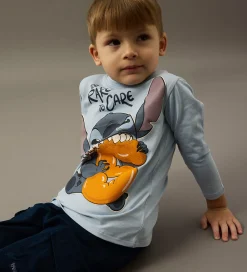 Bluse - Stitch - NmmOlly - Kentucky Blue|Name It Clearance