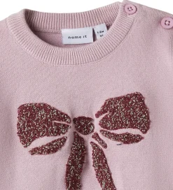 Bluse - Strik - NbfRebow - Keepsake Lilac|Name It Sale