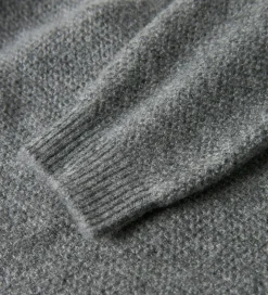 Bluse - Strik - NkfSanie - Grey Melange|Name It