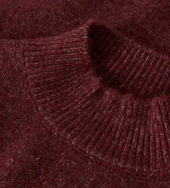 Bluse - Strik - NkfVemmie - Burgundy|Name It Online