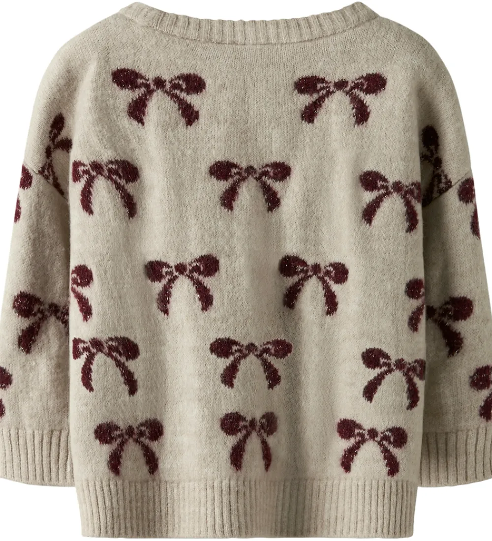 Bluse - Strik - NmfSenya - Cement|Name It Online