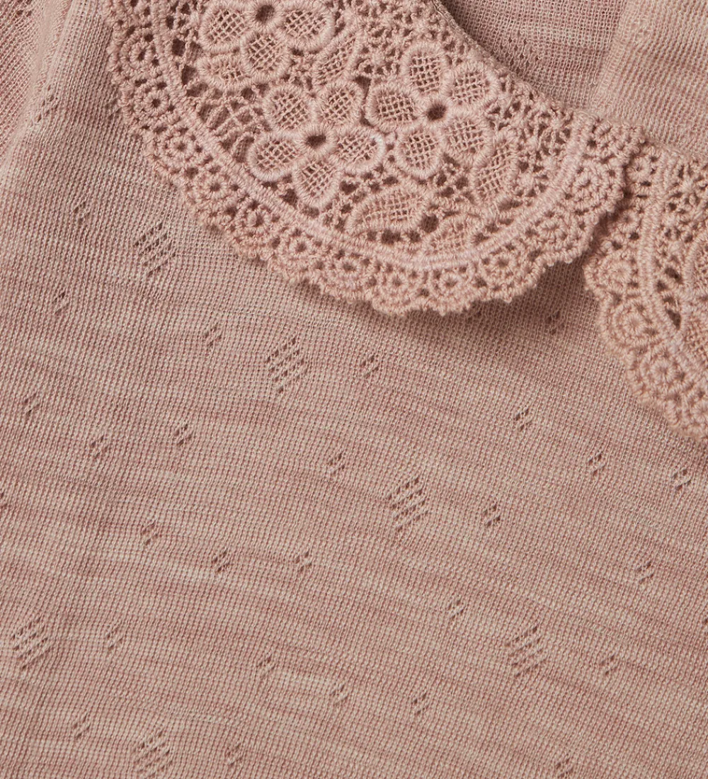 Bluse - Uld - NmfWang - Shadow Gray|Name It Outlet