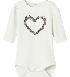 Body l/æ - NbfOasa - Cloud Dancer m. Hjerte|Name It