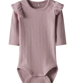 Body l/æ - NbfSiva - Keepsake Lilac m. Hulmønster|Name It Clearance