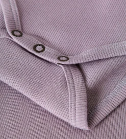 Body l/æ - Noos - Rib - NbfKab - Lavender Gray|Name It New