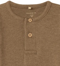 Body l/æ - Rib - NbmKab - Toasted Coconut/Melange|Name It Sale