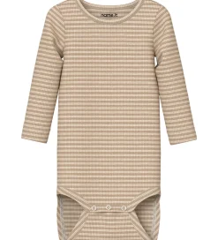 Body l/æ - Rib - Viskose - NbfSister - Cloud Dancer|Name It New