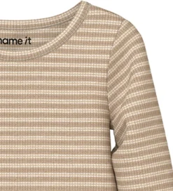 Body l/æ - Rib - Viskose - NbfSister - Cloud Dancer|Name It New