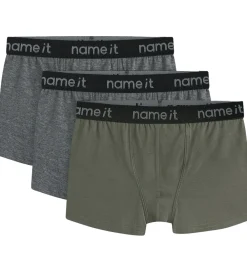 Boxershorts - Noos - NkmBoxer - 3-pak - Tea Leaf|Name It Hot