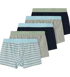 Boxershorts - Noos - 5-pak - NkmBoxer - Aquamarine|Name It Sale