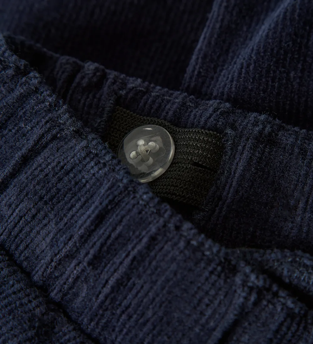 Bukser - Fløjsvelour - NbmBen - Baggy - Navy Blazer|Name It Clearance