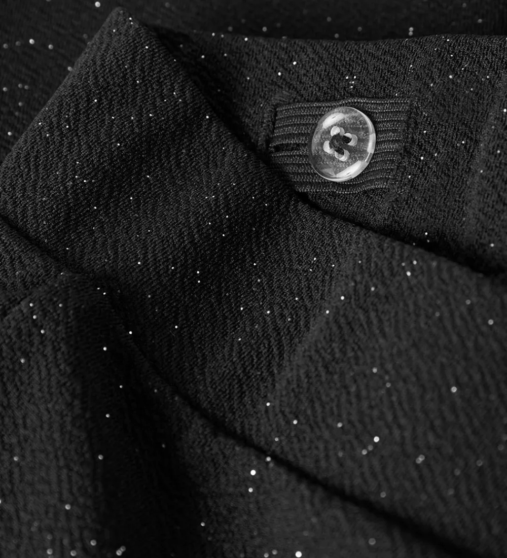 Bukser - NkfRoka - Sort m. Glimmer|Name It Online