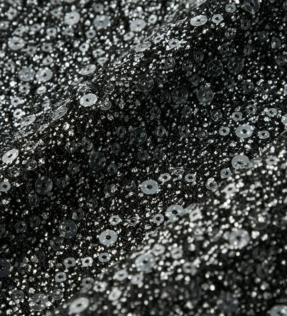 Bukser - NkfSura - Sort m. Glimmer|Name It Best