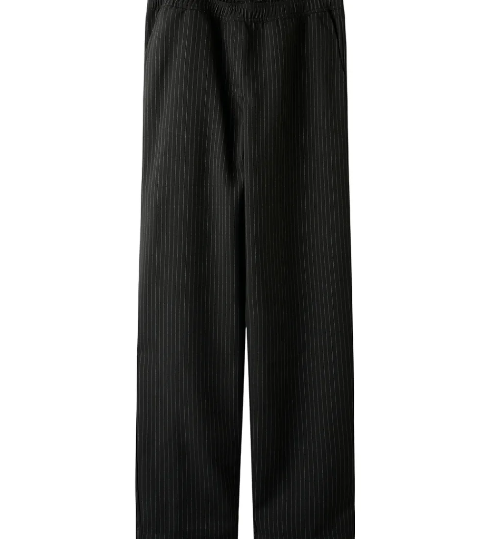 Name It Bukser - NlfRasmine - Dark Grey Melange|LMTD New