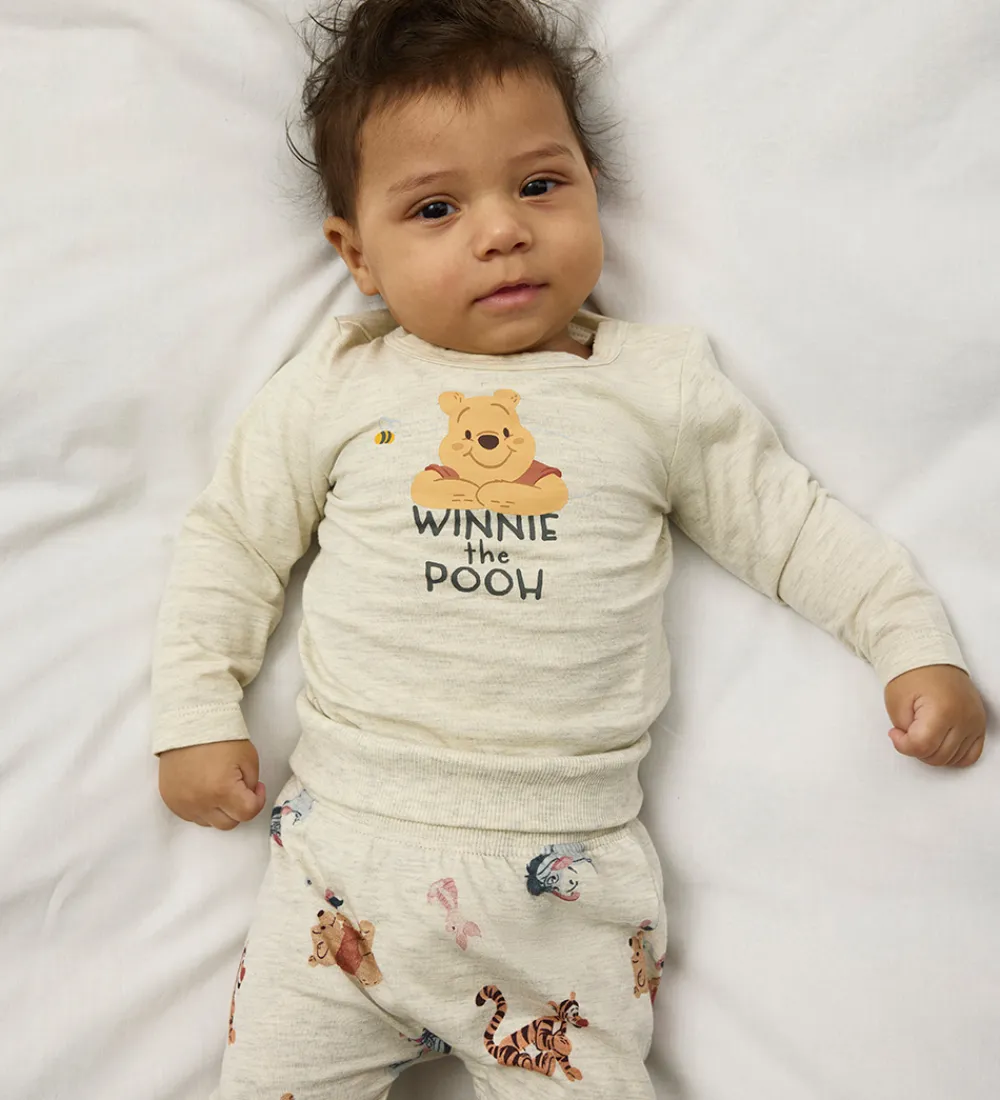 Bukser - Peter Plys - NbnOllu - Peyote Melange|Name It New