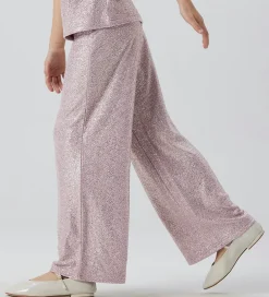 Bukser - Wide - NkfDitsa - Mauve Mist|Name It Outlet