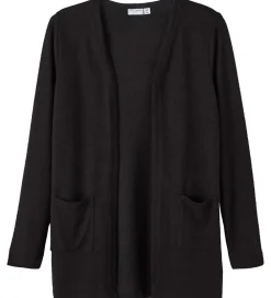 Cardigan - Noos - Strik - NkfVicti - Sort|Name It Best
