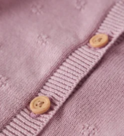 Cardigan - Strik - NmfSully - Keepsake Lilac|Name It Hot