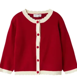 Cardigan - Strik - NmfRalbo - Jester Red|Name It Sale