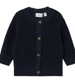 Cardigan - Strik - NbnBubba - Noos - Dark Sapphire|Name It Clearance