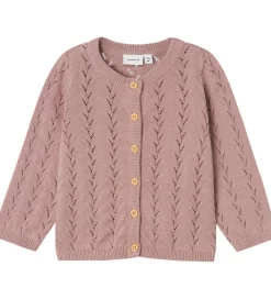 Cardigan - Strik - Noos - NmfBanni - Deauville Mauve|Name It Sale