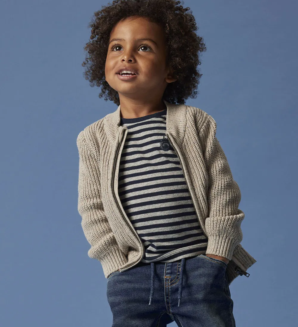 Cardigan - Strik - NmmNorman - Island Fossil|Name It Clearance