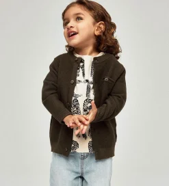 Cardigan - Strik - NmmLuther - Turkish Coffee|Name It