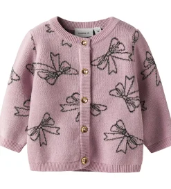 Cardigan - Strik - NbfRebowie - Keepsake Lilac|Name It Sale