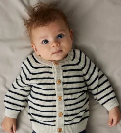 Cardigan - Strik - NbmMast - Peyote Melange m. Striber|Name It Sale