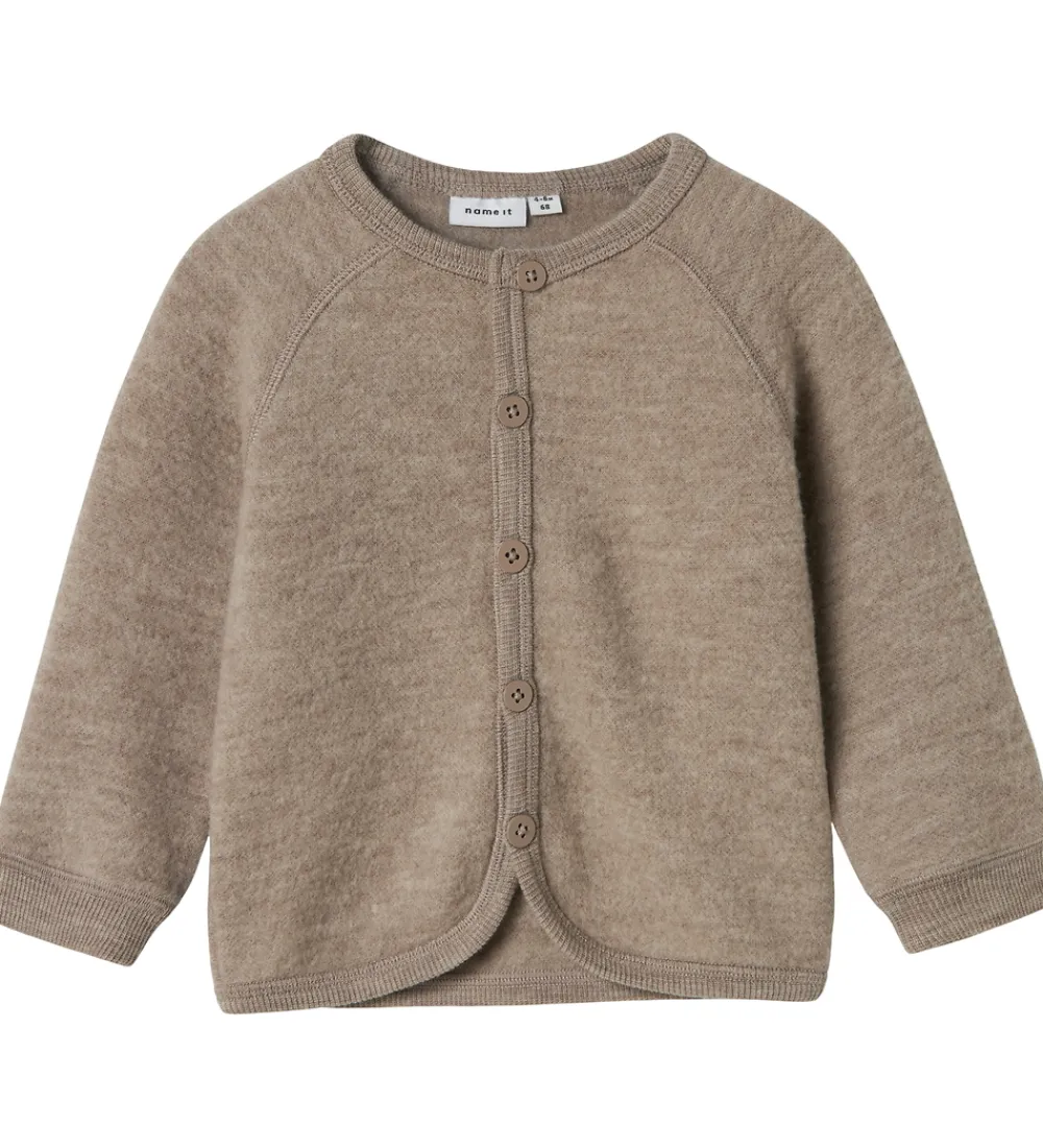 Cardigan - Uld - NbFWmino - Satellite|Name It Clearance