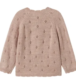 Cardigan - Uld - Strik - NmfWrilla - Shadow Gray|Name It