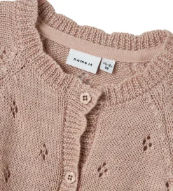 Cardigan - Uld - Strik - NmfWrilla - Shadow Gray|Name It