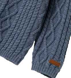 Cardigan - Uld - Strik - NmmWrilla - Folkstone Gray|Name It Best