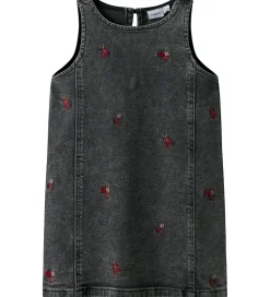 Denimkjole - NmfBrynn - Medium Grey Denim/Flower|Name It Best