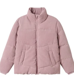 Dynejakke - Fløjl - NkfMelina - Mauve Shadows|Name It Online