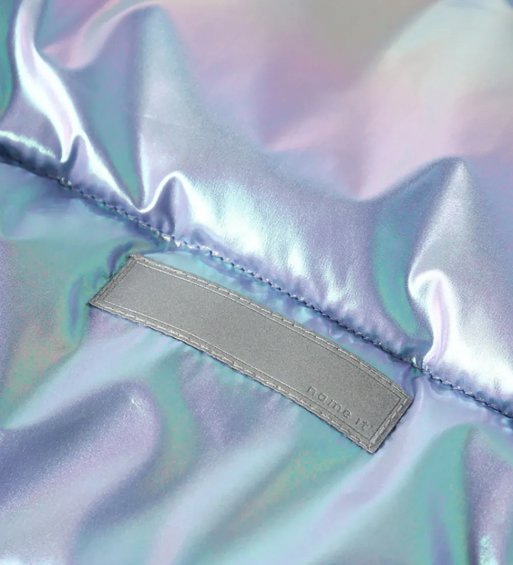 Dynejakke - NkfMolina - Pastel Lilac|Name It Hot