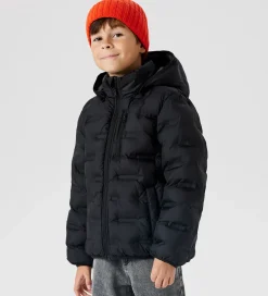 Dynejakke - NkmMason - Sort|Name It Clearance